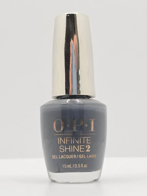 nail repair with base coat-Opi Infinite Shine IS-L78  The Latest And Slatest