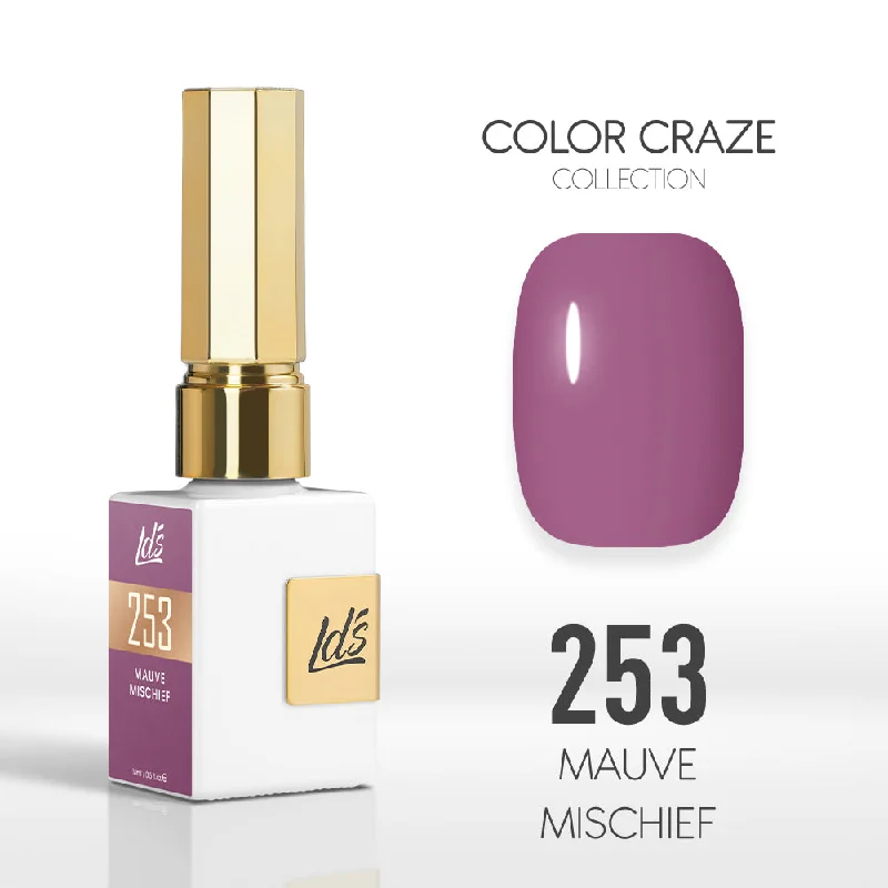 nail polish prism torch-LDS Color Craze Gel Nail Polish - 253 Mauve Mischief - 0.5oz