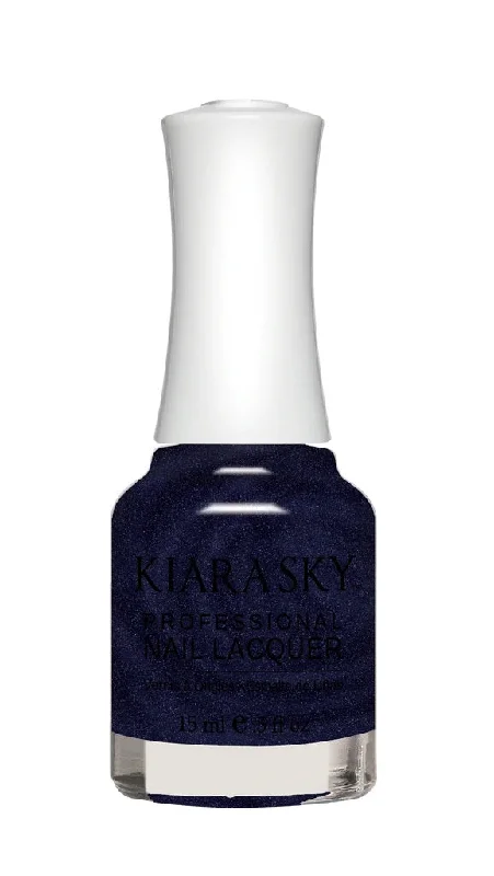 nail polish sparkle ripple-Kiara Sky Nail Lacquer - N628 Let's Get Sirius