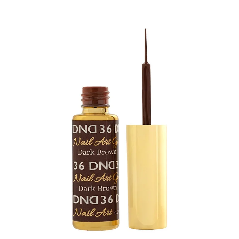 nail polish cork levee-Nail Art Liner - 36 Dark Brown