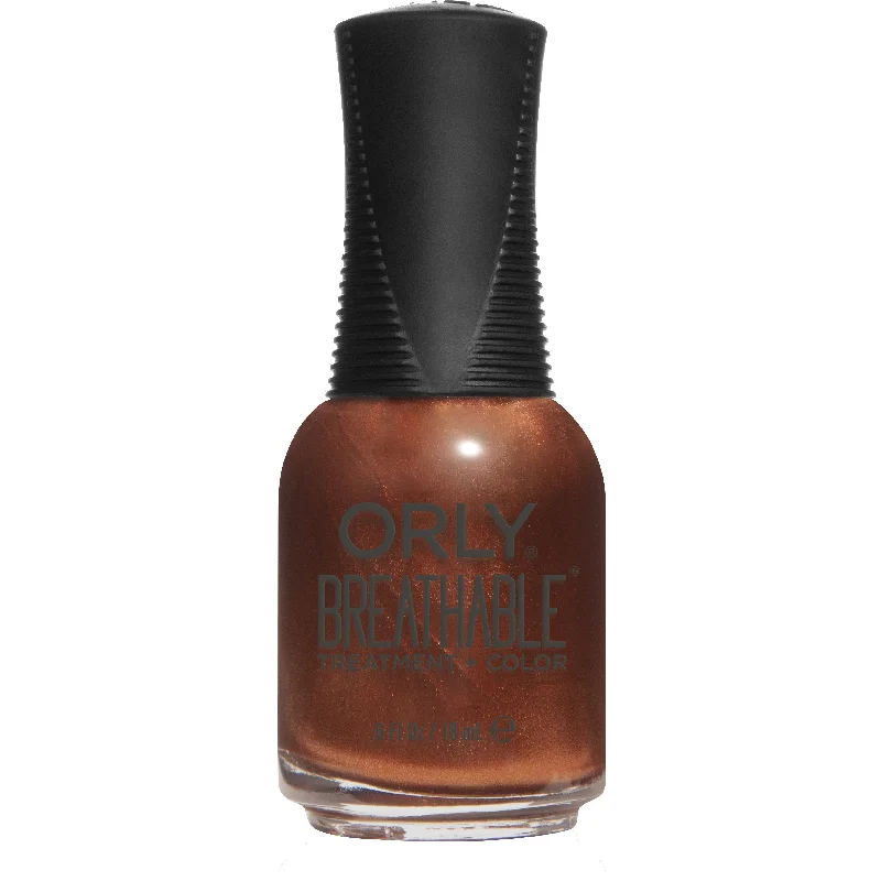 nail polish gloss drift-Orly Nail Lacquer Breathable - Bronze Ambition - #2010011