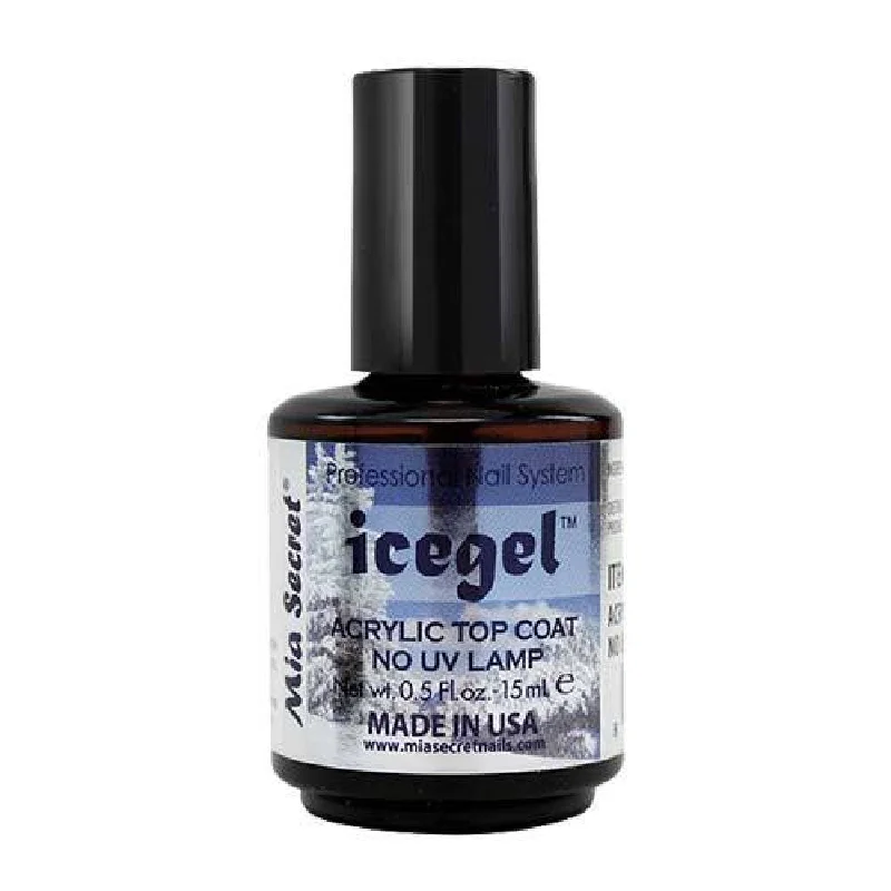 nail polish chart veil-MIA SECRET - Icegel Acrylic Top Coat 0.5oz.