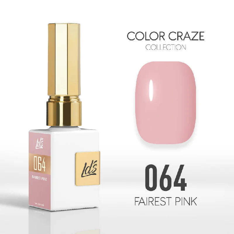 nail polish shadow gate-LDS Color Craze Gel Nail Polish - 064 Fairest Pink - 0.5oz