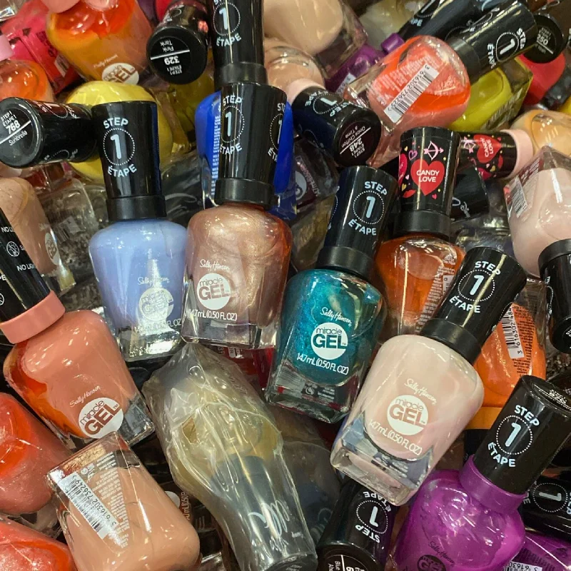 nail polish cask shrine-Sally Hansen Gel Mix Assorted Colors (50 Pcs Lot)