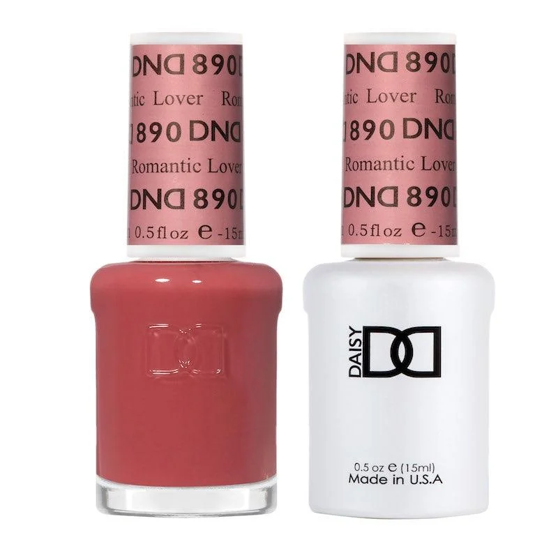 nail polish key emblem-Dnd Gel 890 Romantic Lover