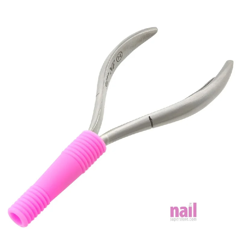 nail repair gel application-Nail Cuticle Nipper Protective Sleeve | Pink - Each