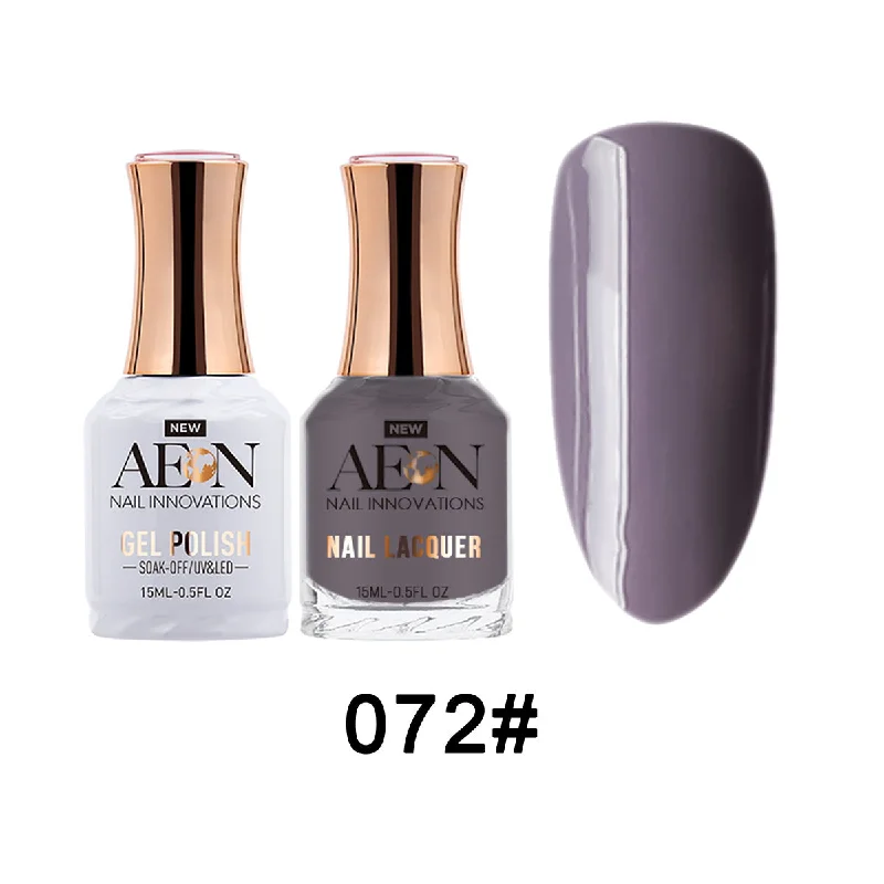 nail polish cushion gem-Aeon Gel & Lacquer - Dark Vibes  - #72