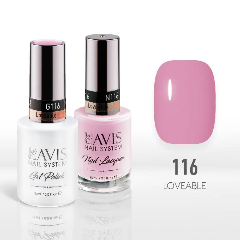 nail polish pool spire-Lavis Gel Nail Polish Duo - 116 Pink Colors - Loveable