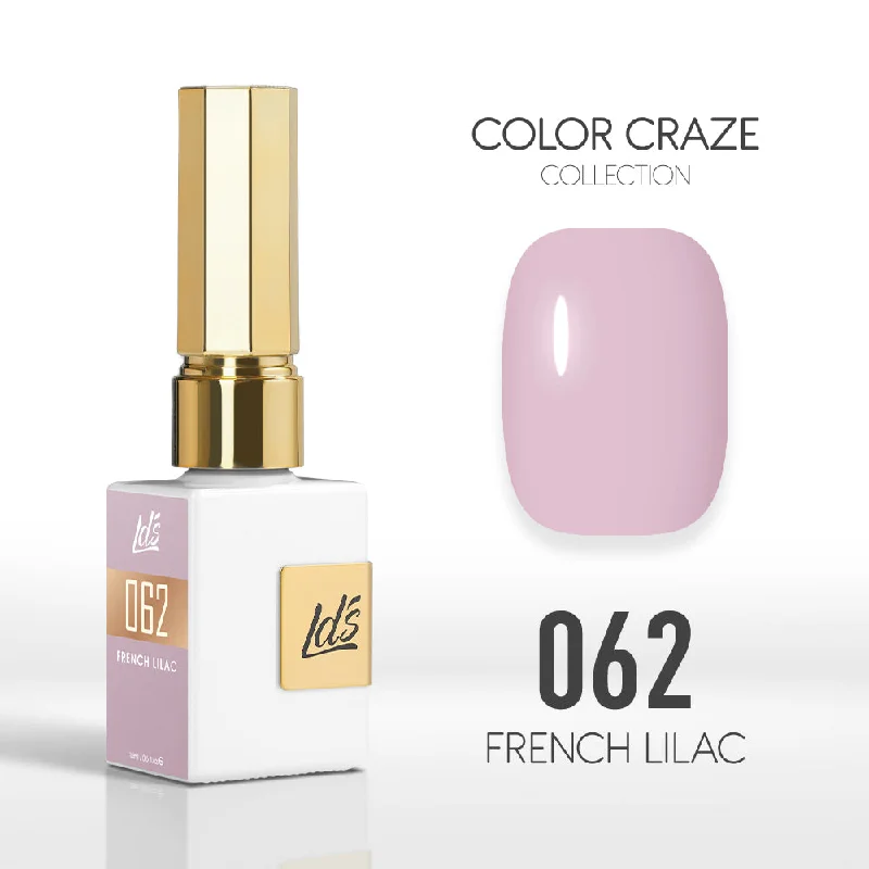 nail polish beam lawn-LDS Color Craze Gel Nail Polish - 062 French Lilac - 0.5oz