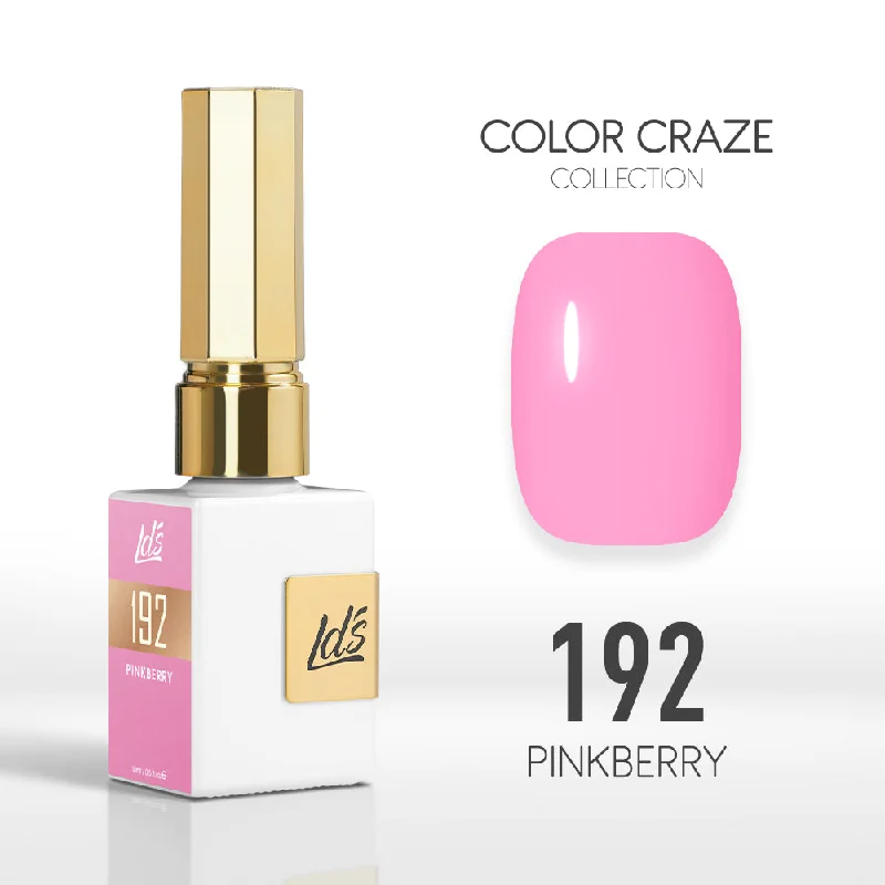 nail polish stream blueprint-LDS Color Craze Gel Nail Polish - 192 Pinkberry - 0.5oz