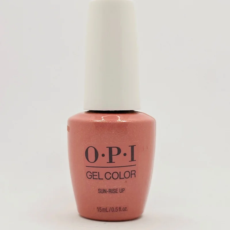 nail repair after gel polish-OPI Gel Colour GC B001 - SUN-RISE UP