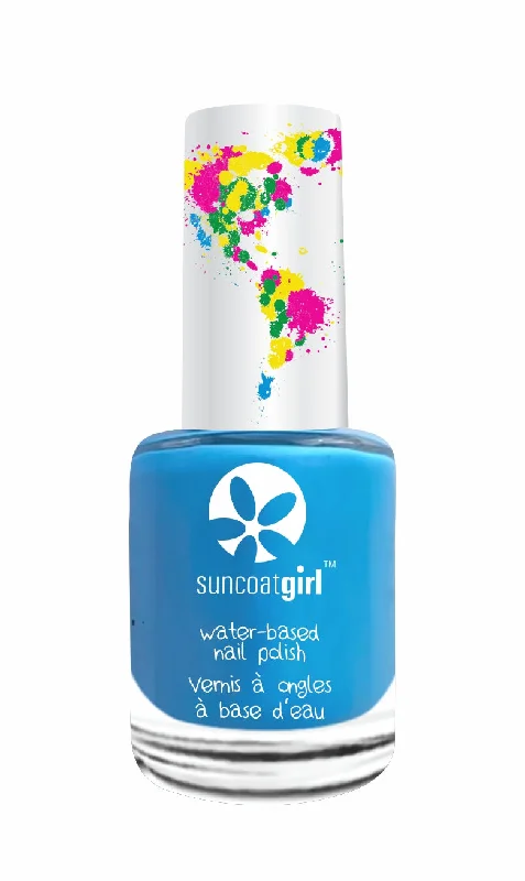 nail polish pleat fountain-Bubble Gum Blue