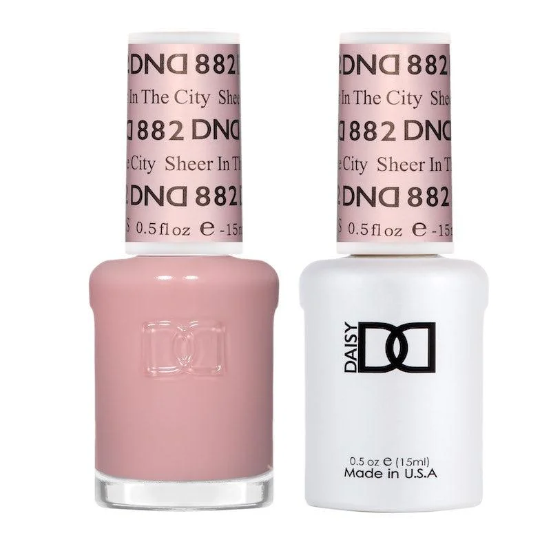 nail polish journey orb-Dnd Gel 882 Sheer In The City