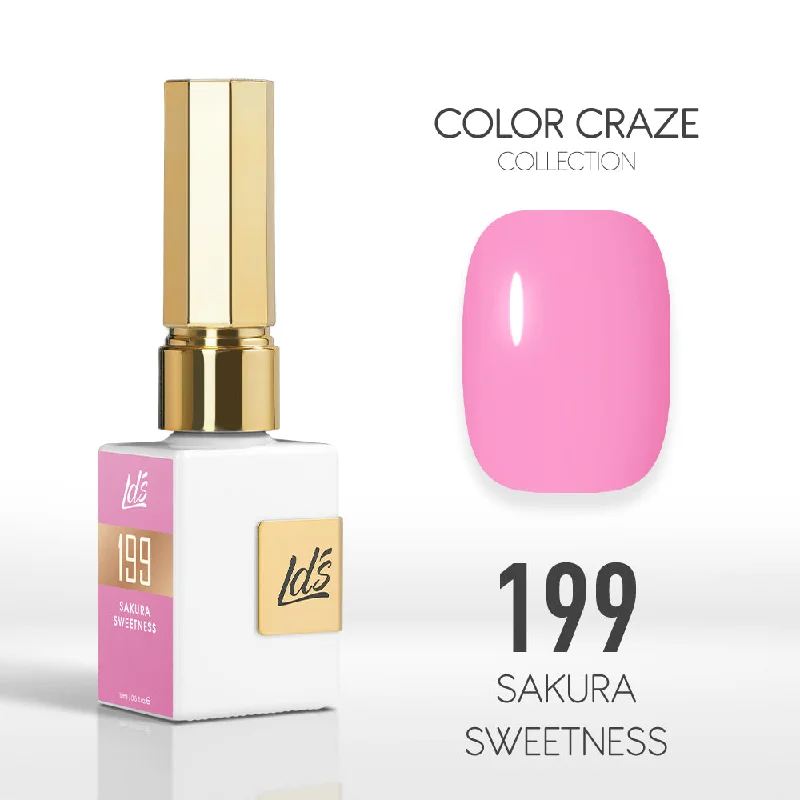 nail polish tide roller-LDS Color Craze Gel Nail Polish - 199 Sakura Sweetness - 0.5oz