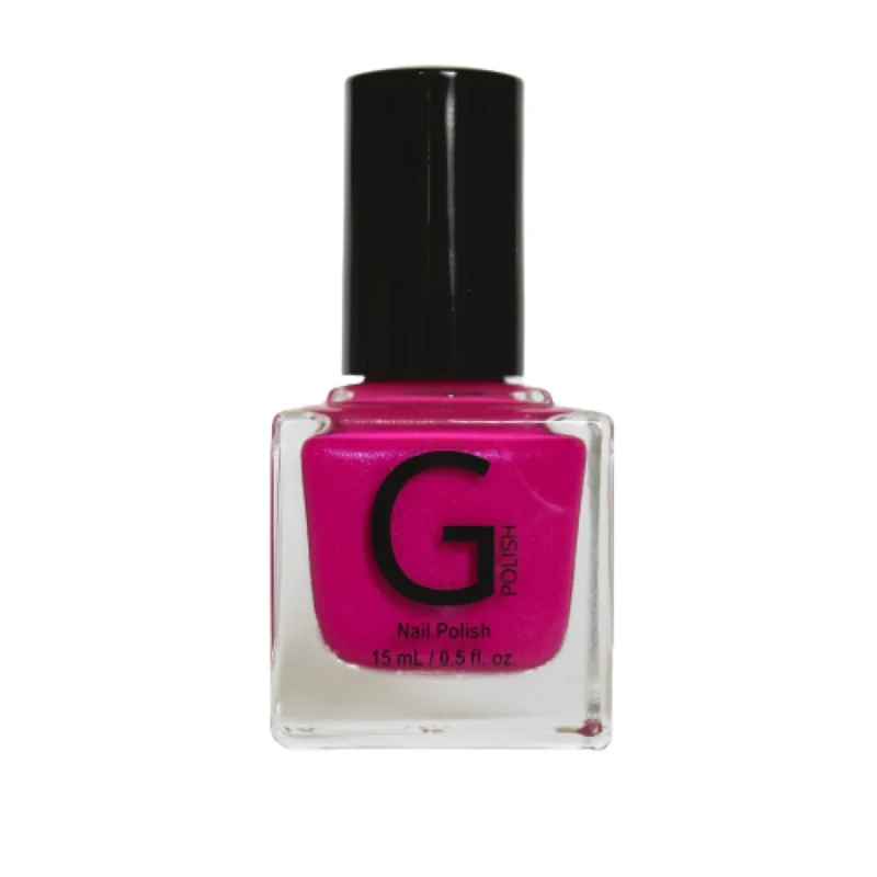 nail polish ruffle silk-Rosado