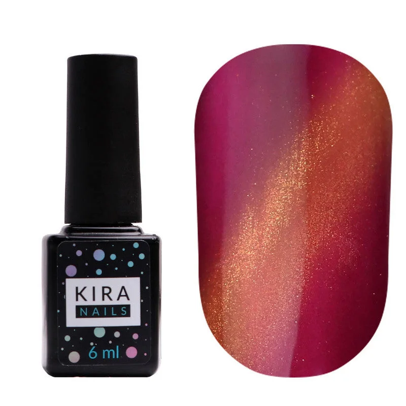 nail repair for nail flexibility-Kira Nails Gel Polish Cat Eye 002 6 ml