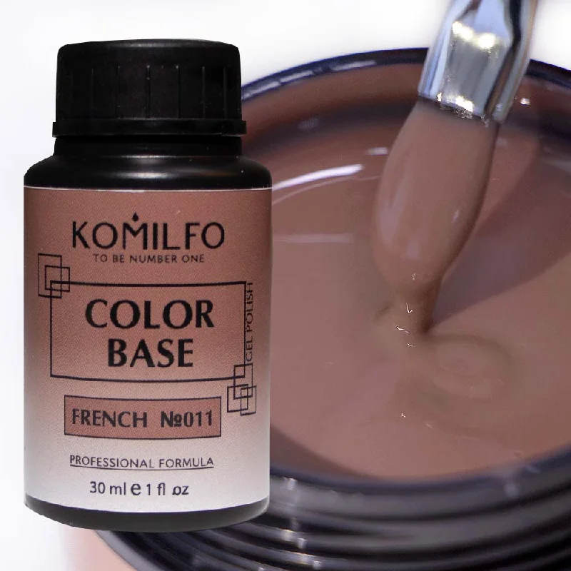 nail repair for yellow nails-Komilfo Color Base French Base 011 30 ml