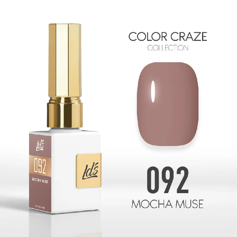 nail polish plank chisel-LDS Color Craze Gel Nail Polish - 092 Mocha Muse - 0.5oz