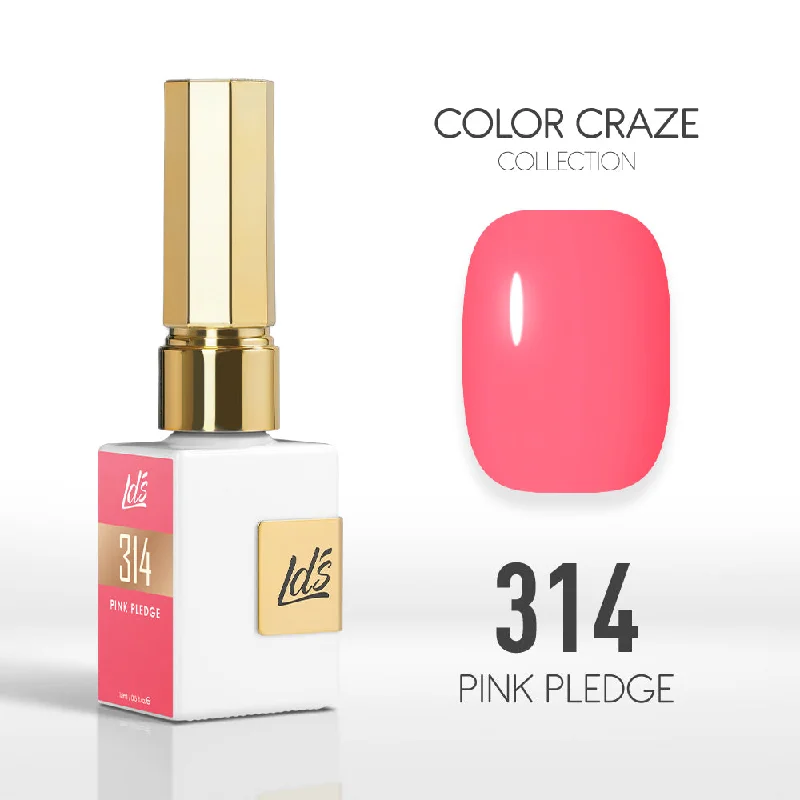 nail polish board hammer-LDS Color Craze Gel Nail Polish - 314 Pink Pledge - 0.5oz