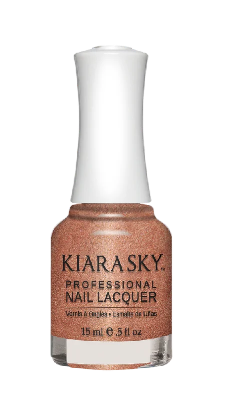 nail polish fjord manor-Kiara Sky Nail Lacquer - N470 Copper Out