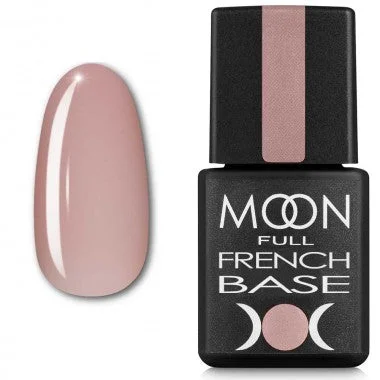 nail polish drill bucket-Moon Full Base French Color Gel Nail Polish 0.27 oz 2