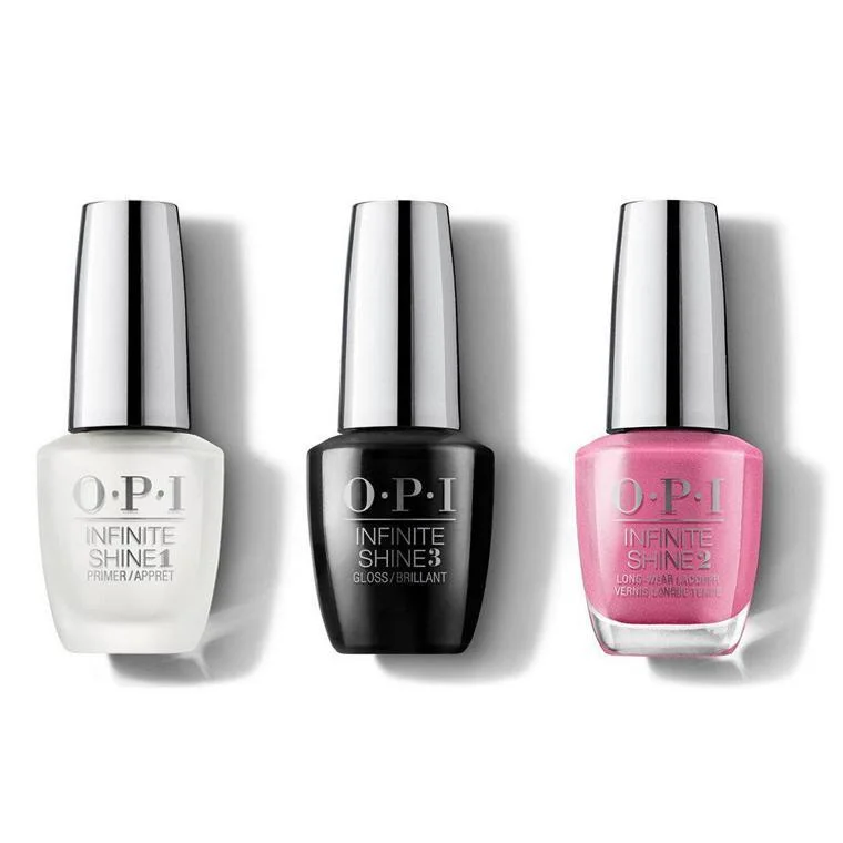 nail polish parchment tapestry-OPI - Infinite Shine Combo - Base, Top & Japanese Rose Garden - #ISLF04