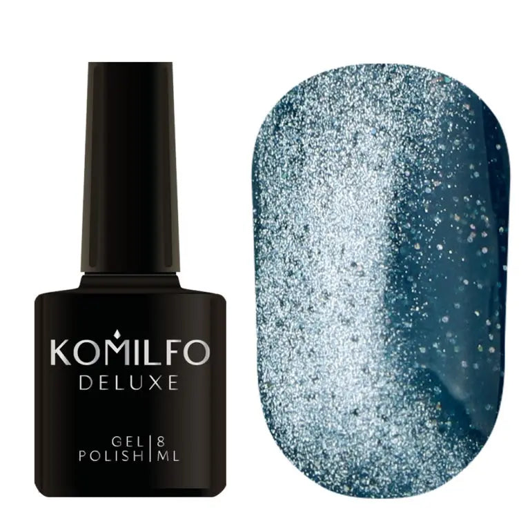 nail repair for nail flexibility-Komilfo Gel Polish Fairytale Cat Eye 005 8 ml