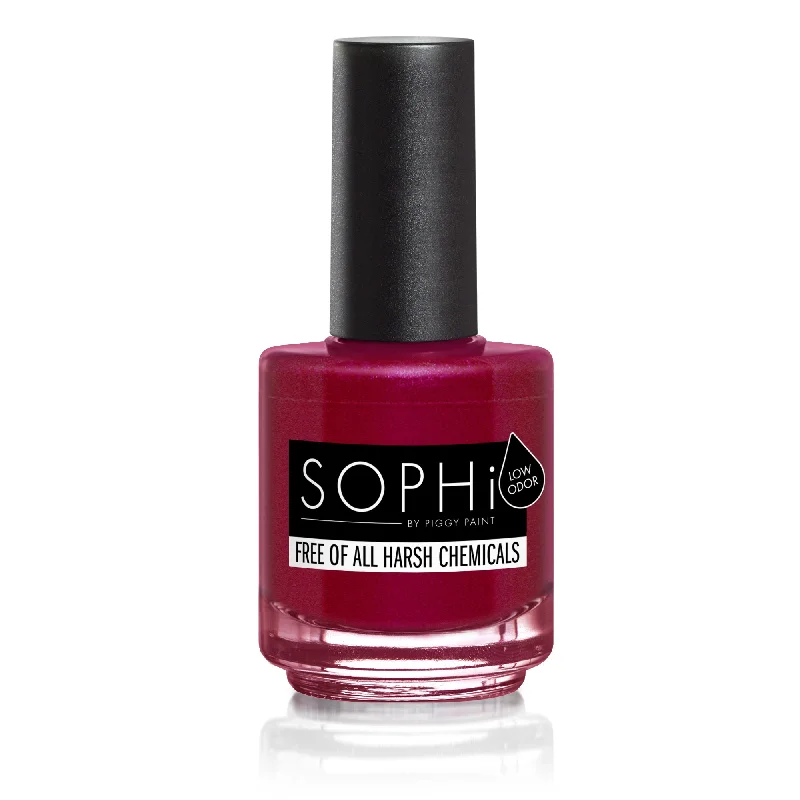 nail polish brush echo-Out of the Cellar - Merlot Red