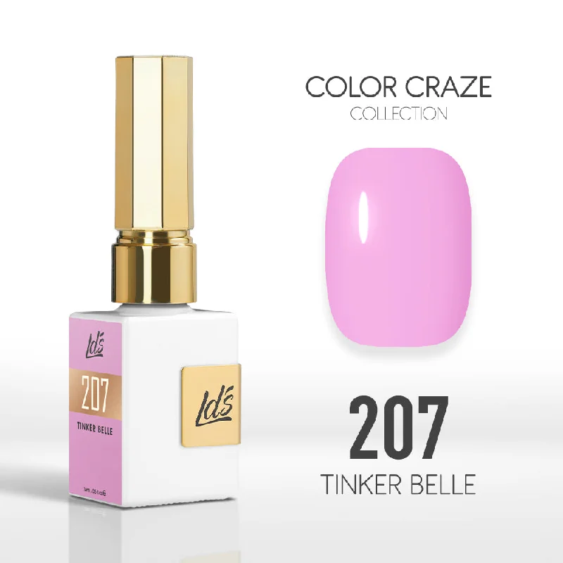 nail polish screen dye-LDS Color Craze Gel Nail Polish - 207 Tinker Belle - 0.5oz