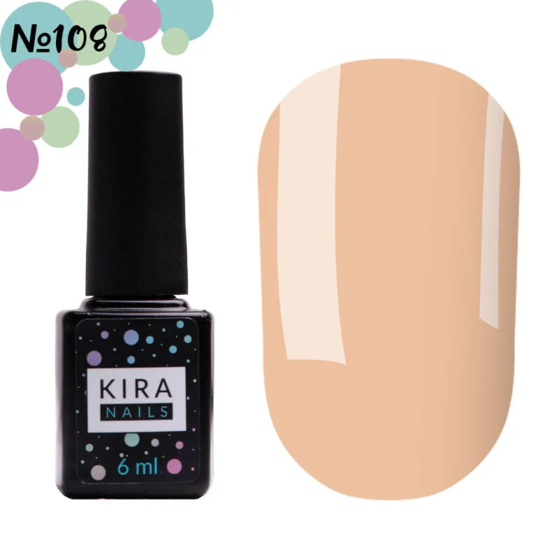 nail repair with moisturizer-Kira Nails Gel Polish 108