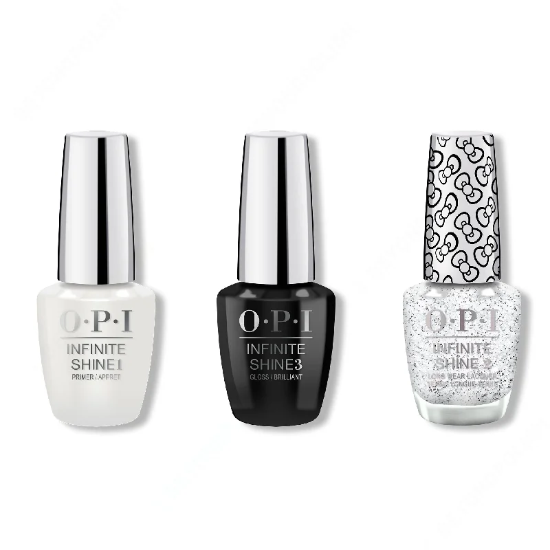 nail polish map cape-OPI - Infinite Shine Combo - Base, Top & Glitter To My Heart - #HRL32