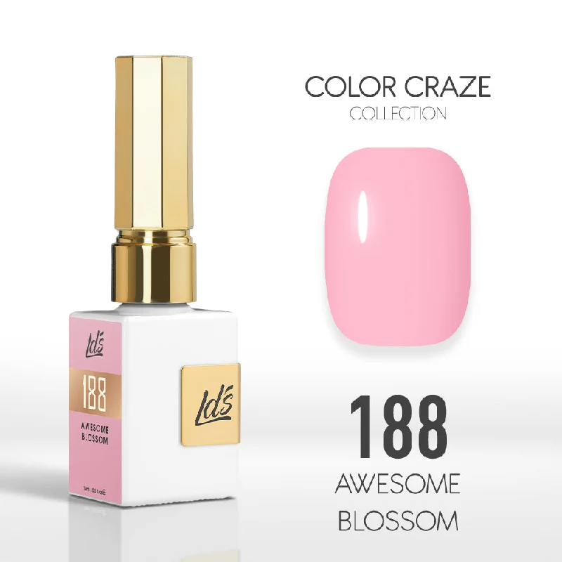 nail polish spring structure-LDS Color Craze Gel Nail Polish - 188 Awesome Blossom - 0.5oz