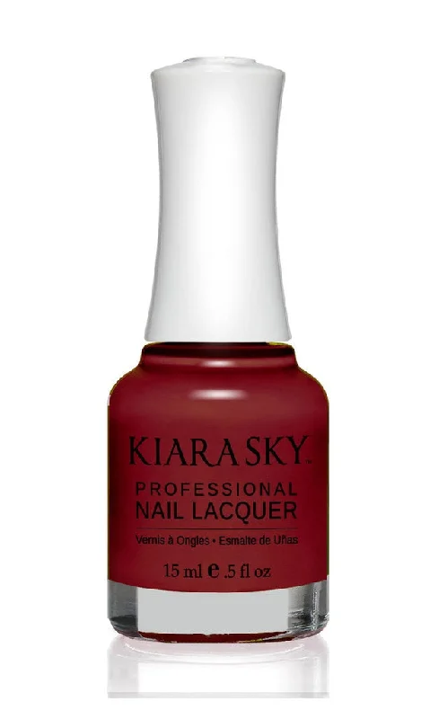 nail polish manuscript knit-Kiara Sky Nail Lacquer - N502 Roses Are Red