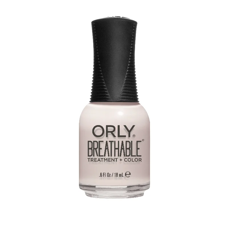 nail polish ruffle silk-Orly Nail Lacquer Breathable - Light As A Feather - #20909