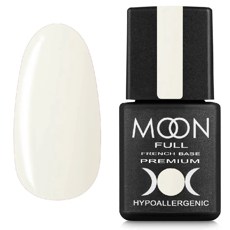 nail polish dust brook-Moon Full Base French Premium Color Gel Nail Polish 0.27 oz 20