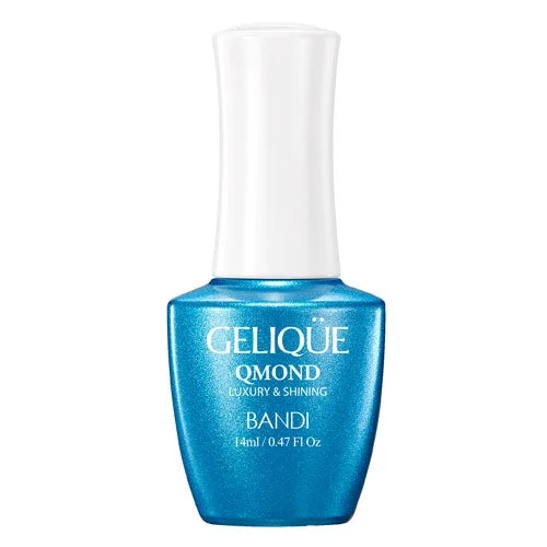 nail polish girder fountain-Gelique Qmond - GP475 Sunny Pop Blue