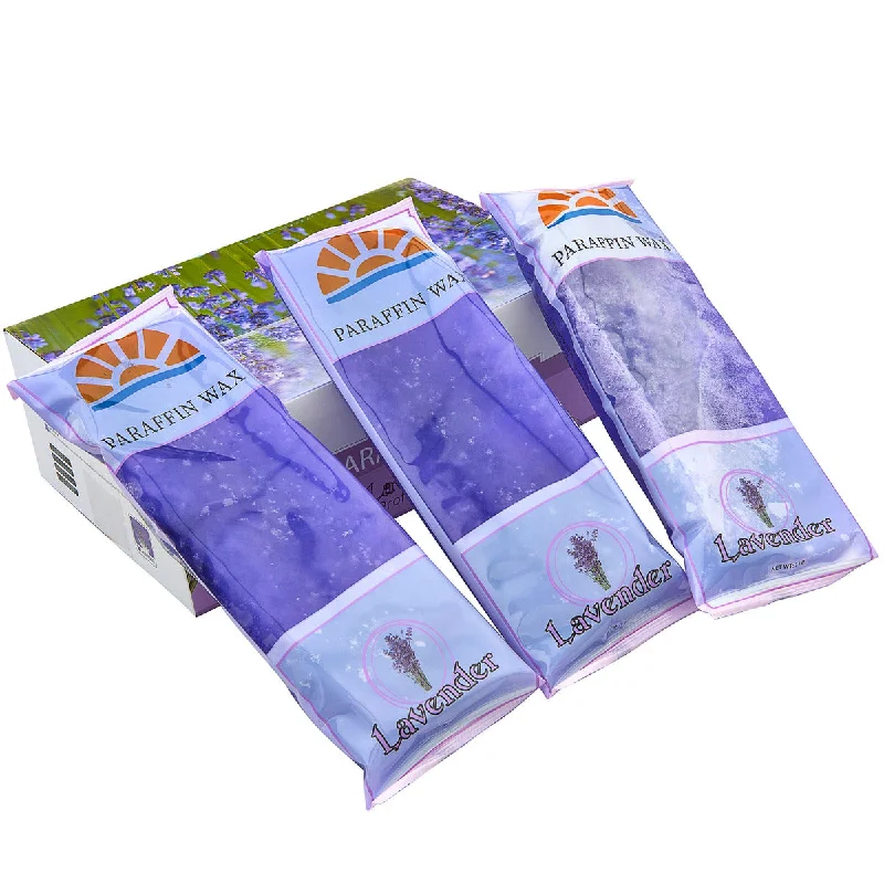 nail repair with nail mask-Professional Paraffin Wax Bulk 6-lbs | Lavender Scent - Case