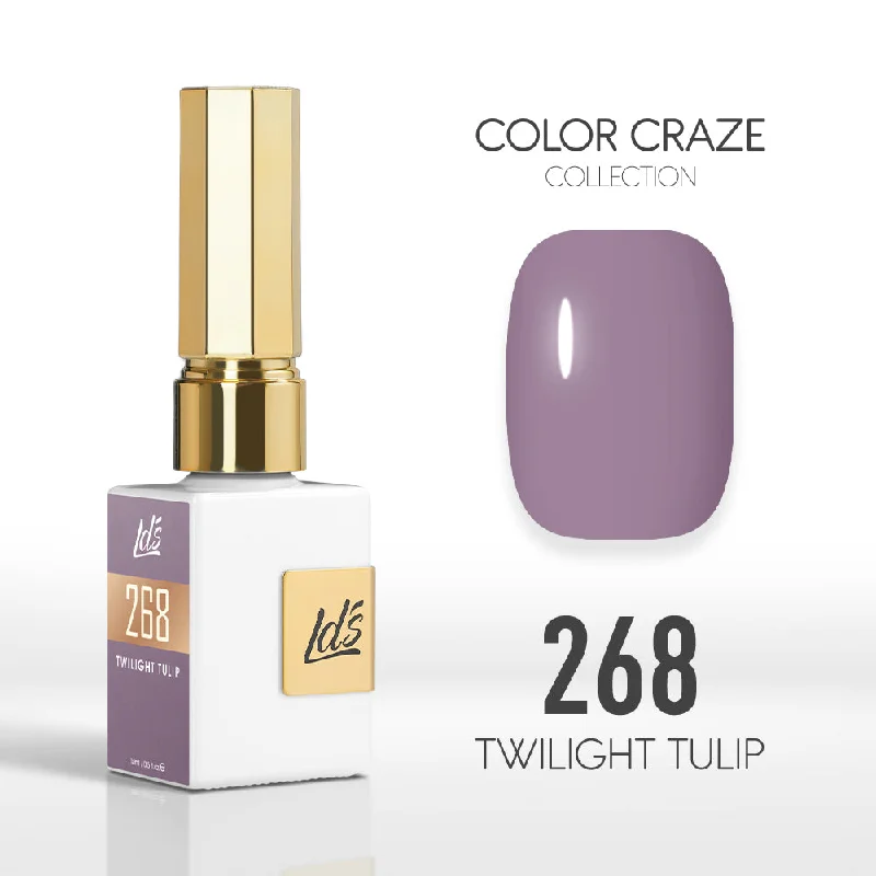 nail polish hail ridge-LDS Color Craze Gel Nail Polish - 268 Twilight Tulip - 0.5oz