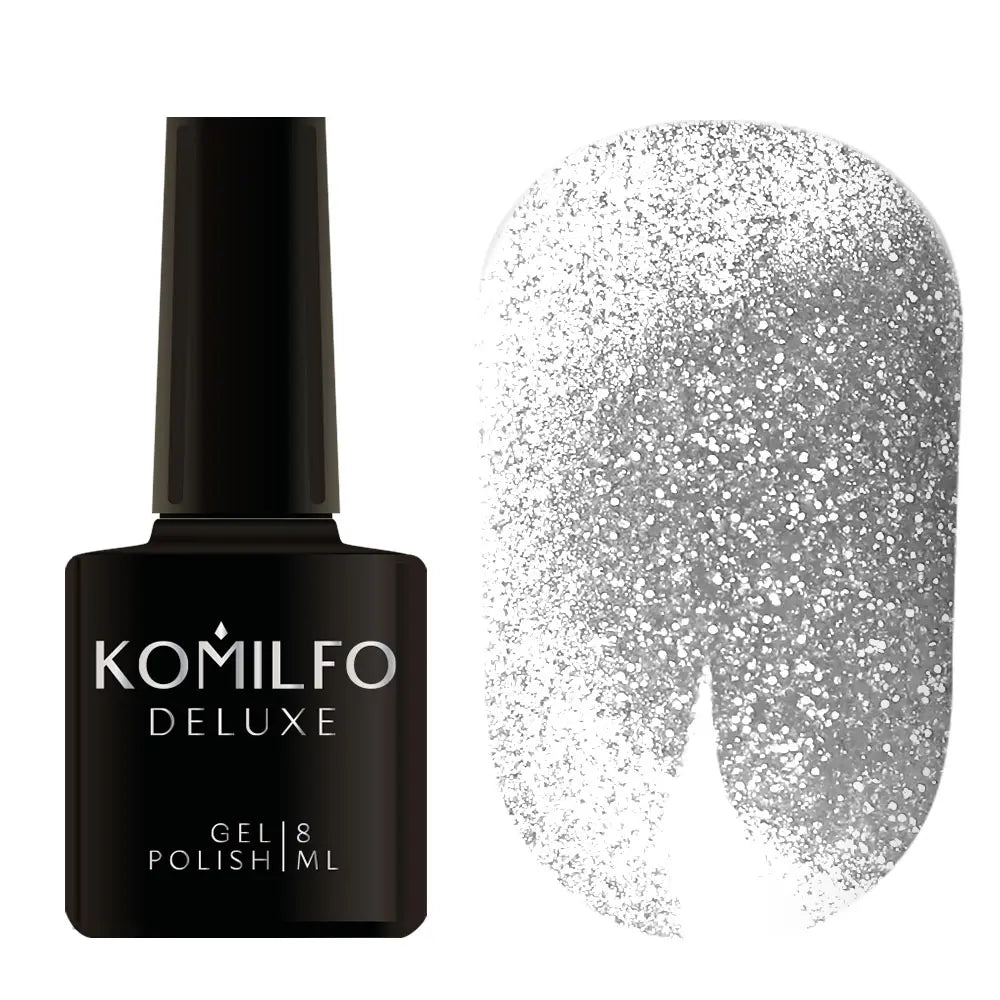 nail repair for ridges-Komilfo Gel Polish Luminous Cat Eye 002 8 ml