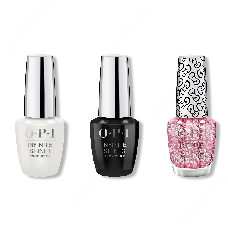 nail polish brocade starlight-OPI - Infinite Shine Combo - Base, Top & Born To Sparkle - #HRL44