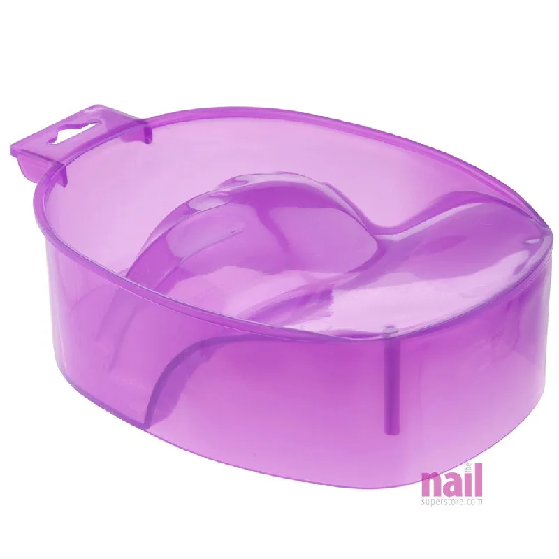 nail repair kit reviews-Acetone Resistant Manicure Bowl | Purple - Each