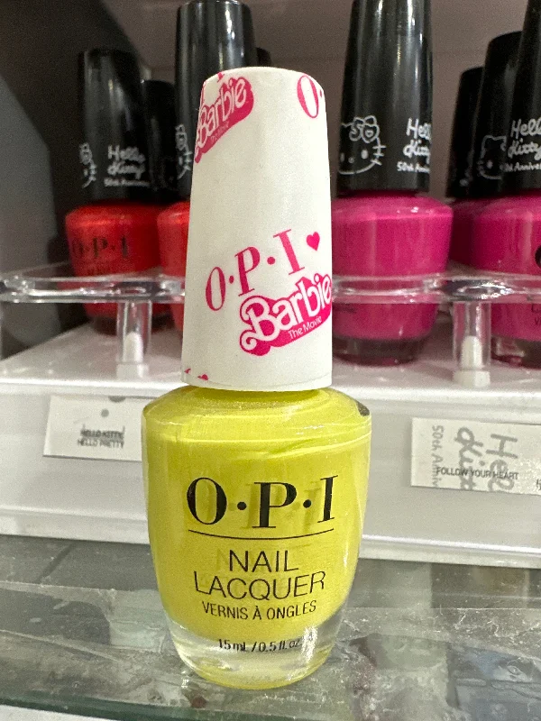 nail repair with nail file-OPI BARBIE NL B019 - HI KEN