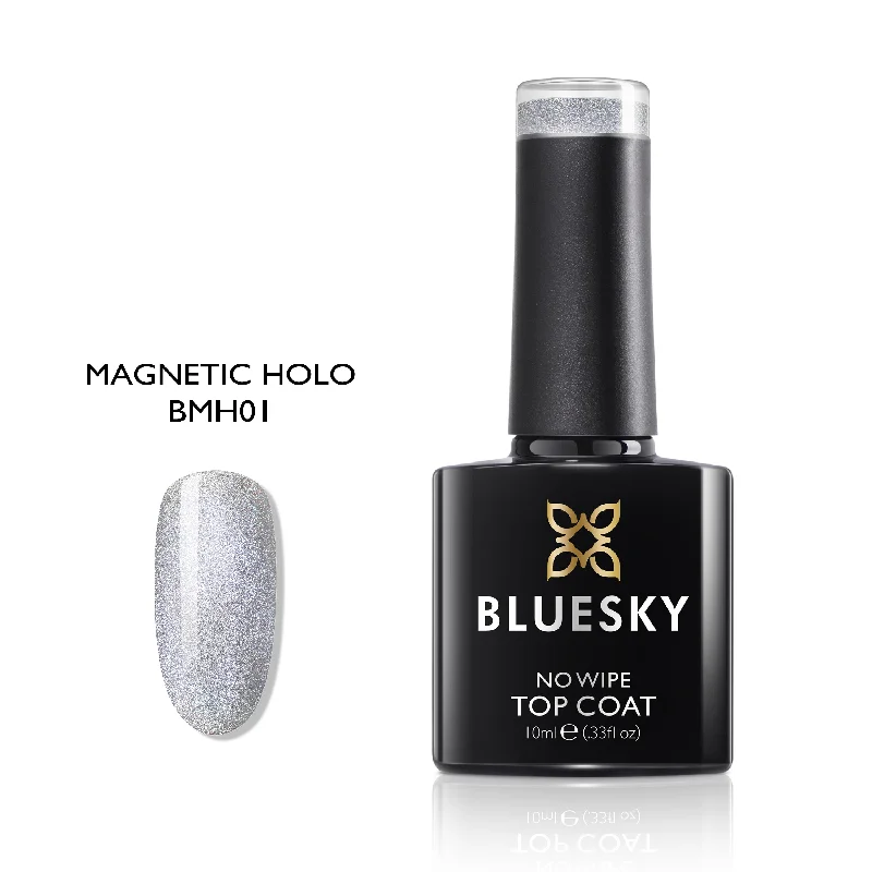 nail polish tower whirlpool-Basics | No Wipe Smart Top Coat - Magnetic Holo