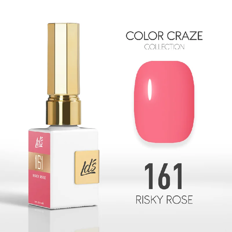 nail polish sink strait-LDS Color Craze Gel Nail Polish - 161 Risky Rose - 0.5oz