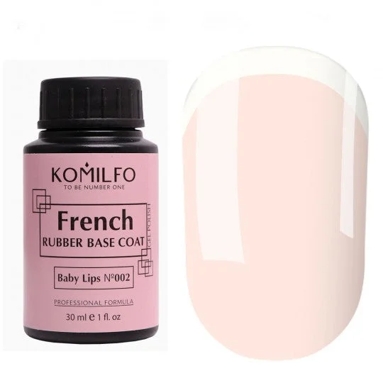 nail repair with nail treatment-Komilfo French Base 002 30ml