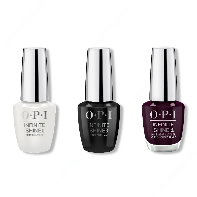 nail polish scroll cloak-OPI - Infinite Shine Combo - Base, Top & Good Girls Gone Plaid - #ISLU16