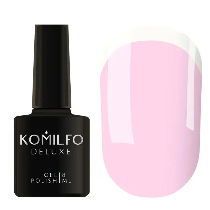 nail repair treatment at home-Komilfo Gel Polish French Collection F001 8 ml