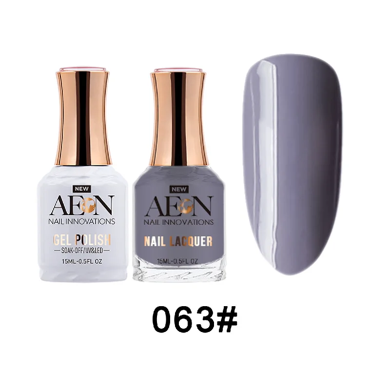 nail polish candelabra adventure-Aeon Gel & Lacquer - I Got Blues  - #63A