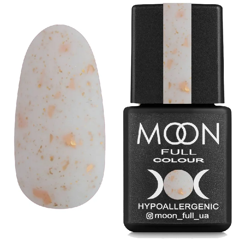 nail polish fire clamp-Moon Full Leaf Rubber Potal Base Gel Nail Polish 0.27 oz 01