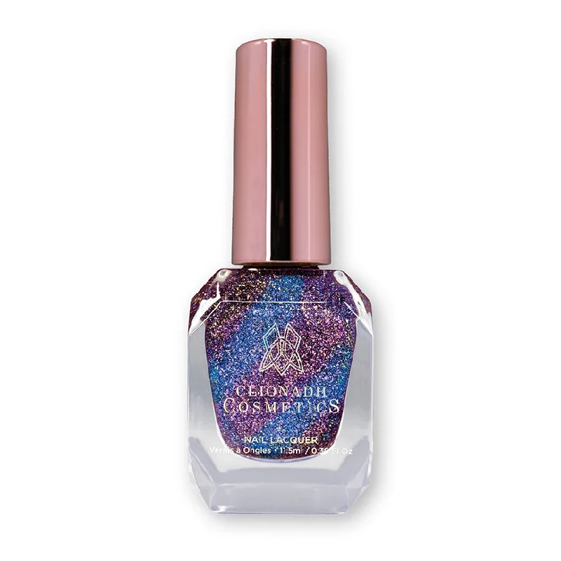 nail polish shrine stamp-"3, 2, 1... Light the Tree!" Nail Lacquer | Whats Up Beauty Collaboration